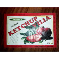 Этикетка от кетчупа