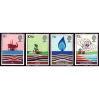 4 марки 1978 год Великобритания Источники энергии 756-759