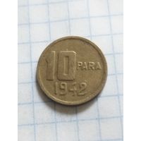 Турция 10 пара 1942