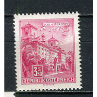 Австрия - 1962 - Стандарты. Архитектура 3,50S - [Mi.1120] - 1 марка. MNH.  (Лот 91EQ)-T7P8
