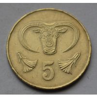 Кипр, 5 центов 1983 г.