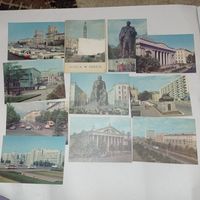 Минск, набор открыток. 1974.