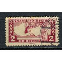 Австро-Венгрия - 1917 - Экспресс почта - Меркурий 2H - [Mi.219B] - 1 марка. Гашеная.  (Лот 7EN)-T5P1