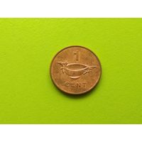 Соломоновы Острова. 1 цент 2005.