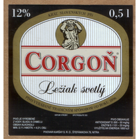 Этикетка пива Corgon Е387