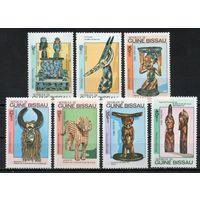 Африканское искусство Гвинея-Бисау 1984 год серия из 7 марок