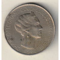 Люксембург 5 франк 1962