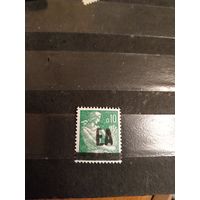 1962 Алжир надпечатка ЕА "государство Алжир" чистая клей MNH**  (4-9)