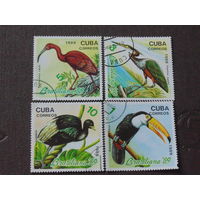Куба 1989 г. Птицы.