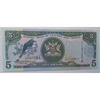 Тринидад и Тобаго 5 долларов 2006 года UNC