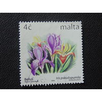 Мальта 1999 г. Цветы.