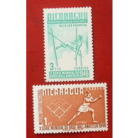 Никарагуа. Спорт. ( 2 марки ) 1948 года. 5-7.