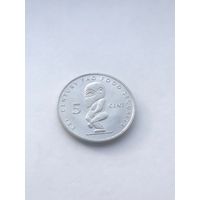 5 центов, 2000 г., Острова Кука