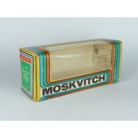 Коробка пустая от машинки СССР 1/43 Москвич 1988