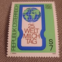 Австрия 1982. 25 welt milch tag