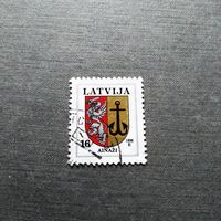 Марка Латвия 1996 год Герб