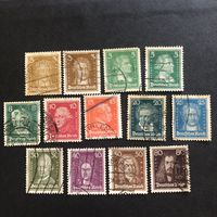 1926 год. Веймарская Республика. DR Mi.385-397 (Mi.-24 euro)