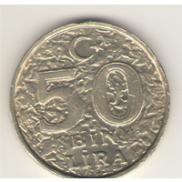 50 000 лир 1998 г.