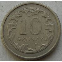 Польша 10 грошей 1993