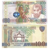 Гамбия 100 даласи образца 2012 года UNC p29c
