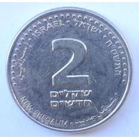Израиль 2 новых шекеля, 2008 (2-14-200)