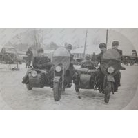 Мотоциклисты фото на память размер 6х9 см