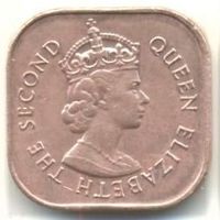 Малайя и Британское Борнео. 1 цент 1958 г.