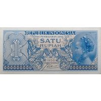 Werty71 Индонезия 1 рупия 1956 UNC банкнота