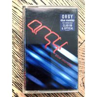 Студийная Аудиокассета Orgy - Blue Monday (Singles & Remixes) 1999 (EBM, Breakbeat, Industrial, Synth-pop)