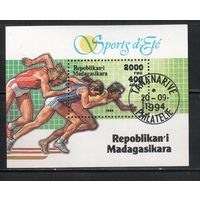 Мадагаскар-1994(Мих.Бл.232) , гаш. , Спорт,
