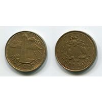 Барбадос. 5 центов (1994, XF)