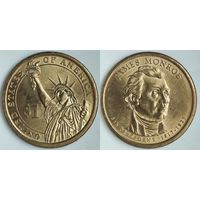 США 1 доллар, 2008 Президент США - Джеймс Монро (1817-1825) P #149