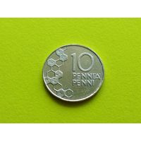 Финляндия. 10 пенни 2000. (1).