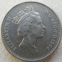 Великобритания 5 пенсов 1996