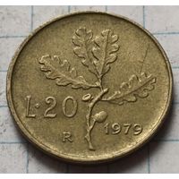 Италия 20 лир, 1979    ( 3-5-4 )