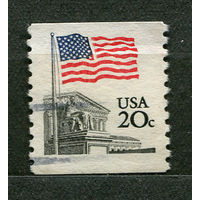 Государственный флаг. США. 1981. Полная серия 1 марка