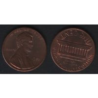 США km201b 1 цент 1988 год (-) (f2