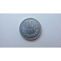 Польша 10 грошей 1968 г.
