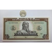 Werty71 Гаити 1 гурд 1987 UNC банкнота