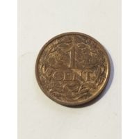 Нидерланды 1 цент 1922
