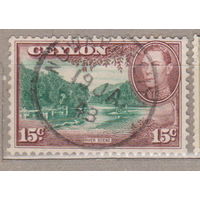 Цейлон Короли Известные личности Люди  Король Георг VI Цейлон 1938 год лот  2