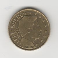 50 евроцентов Люксембург 2002 Лот 8141
