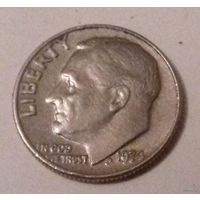 10 центов (дайм) США 1974 г.