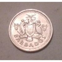 10 центов, Барбадос 2004 г.