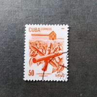 Марка Куба 1982 год Экспорт