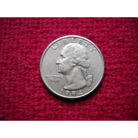 США 25 центов (квотер) 1994 г. (P)