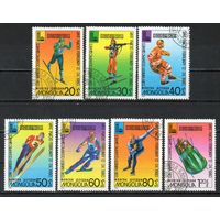 Зимние Олимпийские игры Монголия 1980 год серия из 7 марок