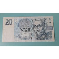 Чехия 20 крон 1994