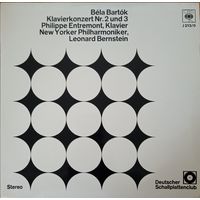 Bela Bartok - Philippe Entremont, New Yorker Philharmoniker, Leonard Bernstein – Klavierkonzert Nr. 2 und 3