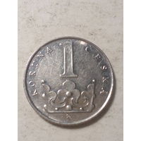 1 крона Чехия 1993